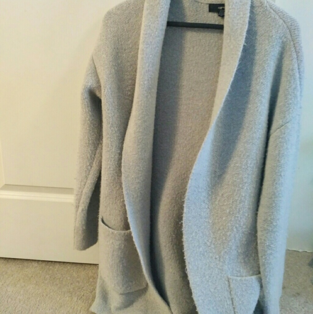 Jacket-coat grey
